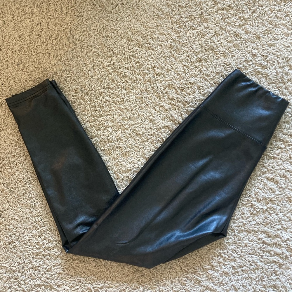 Faux Leather Leggings/Pants